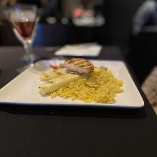 Pineapple chicken.