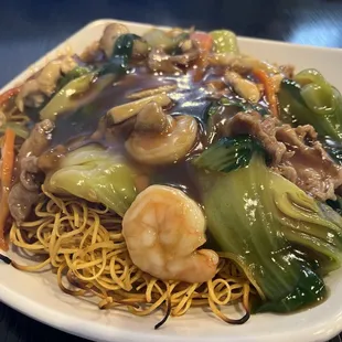 Combination Crispy Noodle