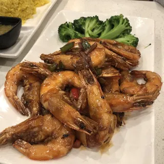 Sauteed Shrimp with Maggi Sauce