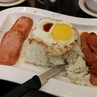 2. Japanese Style Pan Fried Pork Chop and Chicken Steak