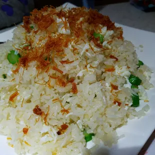 Scallop egg fried rice, $10.95