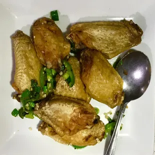 Salt and Pepper chicken wings