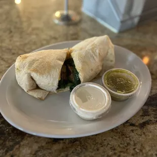 Veggie burrito
