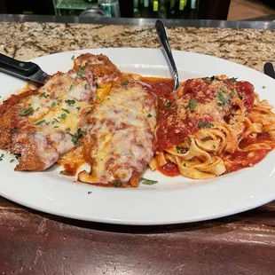 Chicken parmigiana