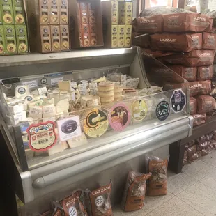 Cheese section.