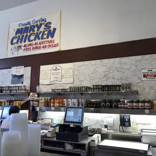 Poultry section