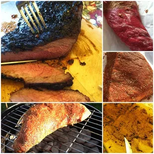 Beautiful tri tip roast I got today, it was a hit! Perfect cut of meat (spices from Oaktown Spice Shop)