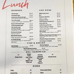 Menu pt2