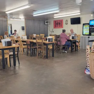 Interior (Just before closing for the day)