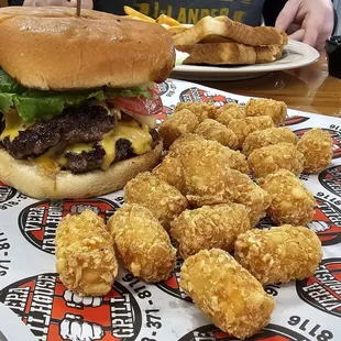 food, burgers
