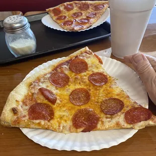 Pepperoni slice.