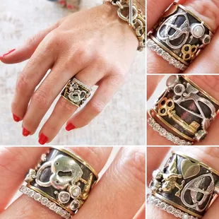 Verabelle Boutique, Jewelry &amp; Design has an amazing assortment of non-traditional, extremely unique Wedding and Engagement Rings!