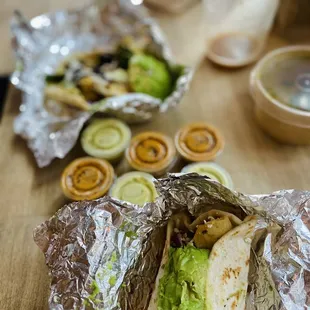 Migas poblanas taco