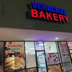 the front of the store