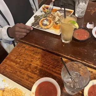 Not sure what this entree is but he cleaned the plate. :-)