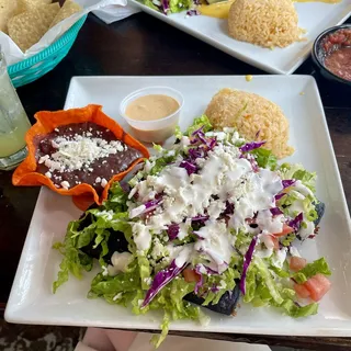 Coccitos Azules (blue Corn Flautas)