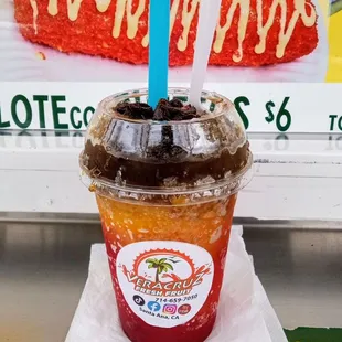 Their is no other place that makes raspados from scratch from the flavor down to the ice Santana's #1