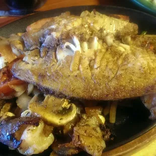 Fajitas Del Mar Plate. A+