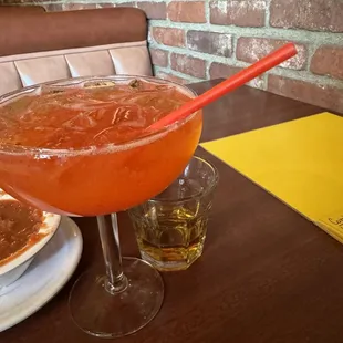 Strawberry Cadillac Margarita