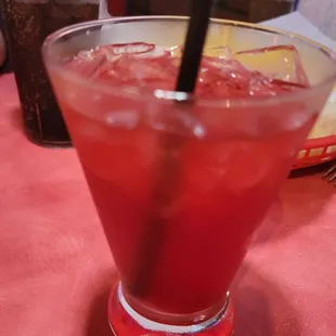 Supposed to be blood orange margarita