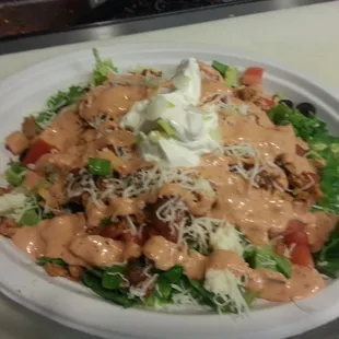 Chipotle Chicken Taco Salad