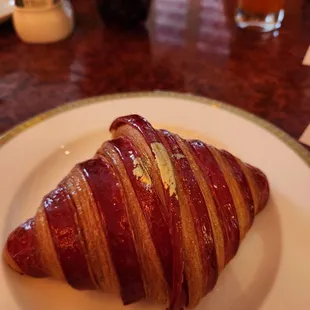 Strawberry Mascarpone Filled Croissant