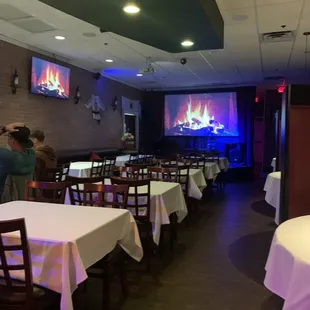 interior, sushi and sashimi