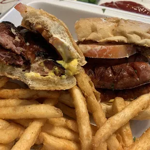 Alligator Sausage Poboy