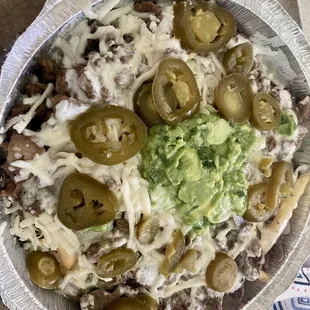 Carne asada fries