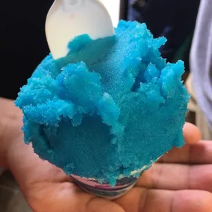 Blue Raspberry water ice