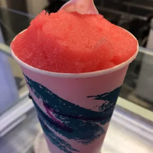 Strawberry Lemonade water ice