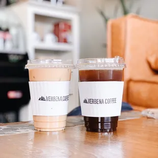 Iced Lavender Latte and Iced Americano IG: @joyyeats