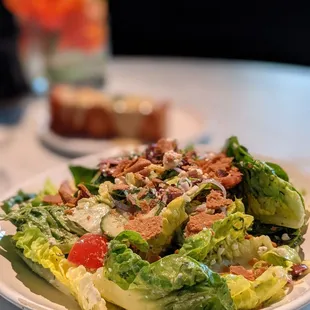 Baby gem Greek Salad