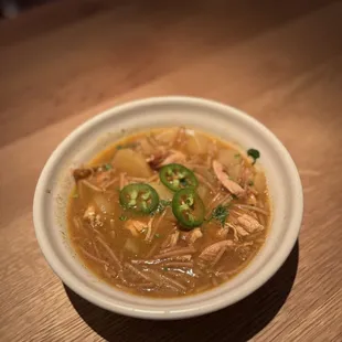 Mexican chicken noodle