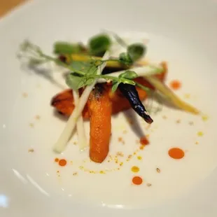 Roasted sweet potato