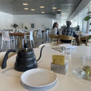 Inside the restaurant