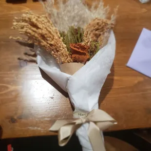 Dried bouquet