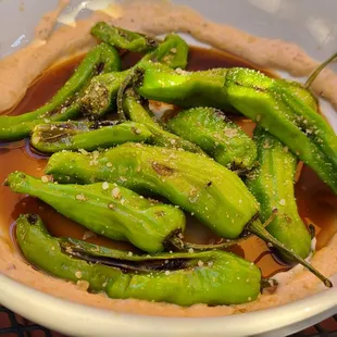Blistered Shishito Peppers