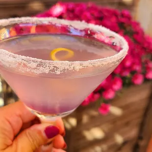 Lavender Lemon Drop Martini