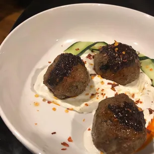 Lamb meatballs