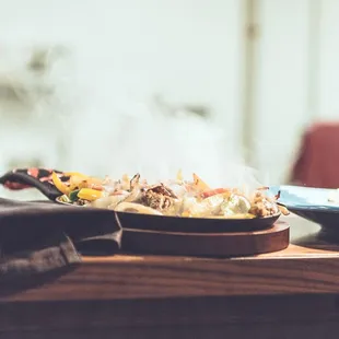 Fajitas and enchiladas are some of the amazing entrees on the menu!