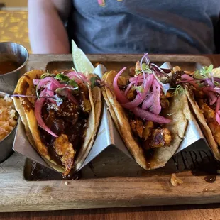 mole tacos