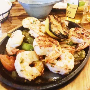 Shrimp Fajitas