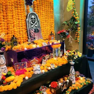 Dia de Los Muertos display