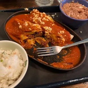 Gluten free enchiladas!