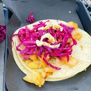 Coconut Fish Taco