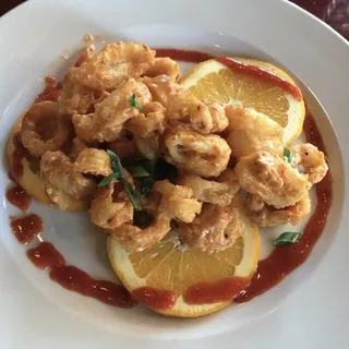 Calamar Al Chipotle Dulce