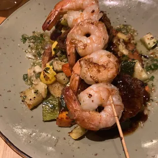 Steak And Shrimp Fajitas