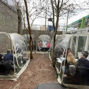 Enjoy your brunch &amp; dinner on your private "bubble