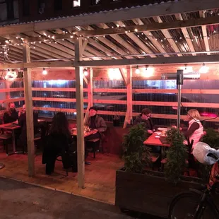 Heated Outdoor Seating